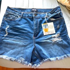 Wax Jean shorts BNWT